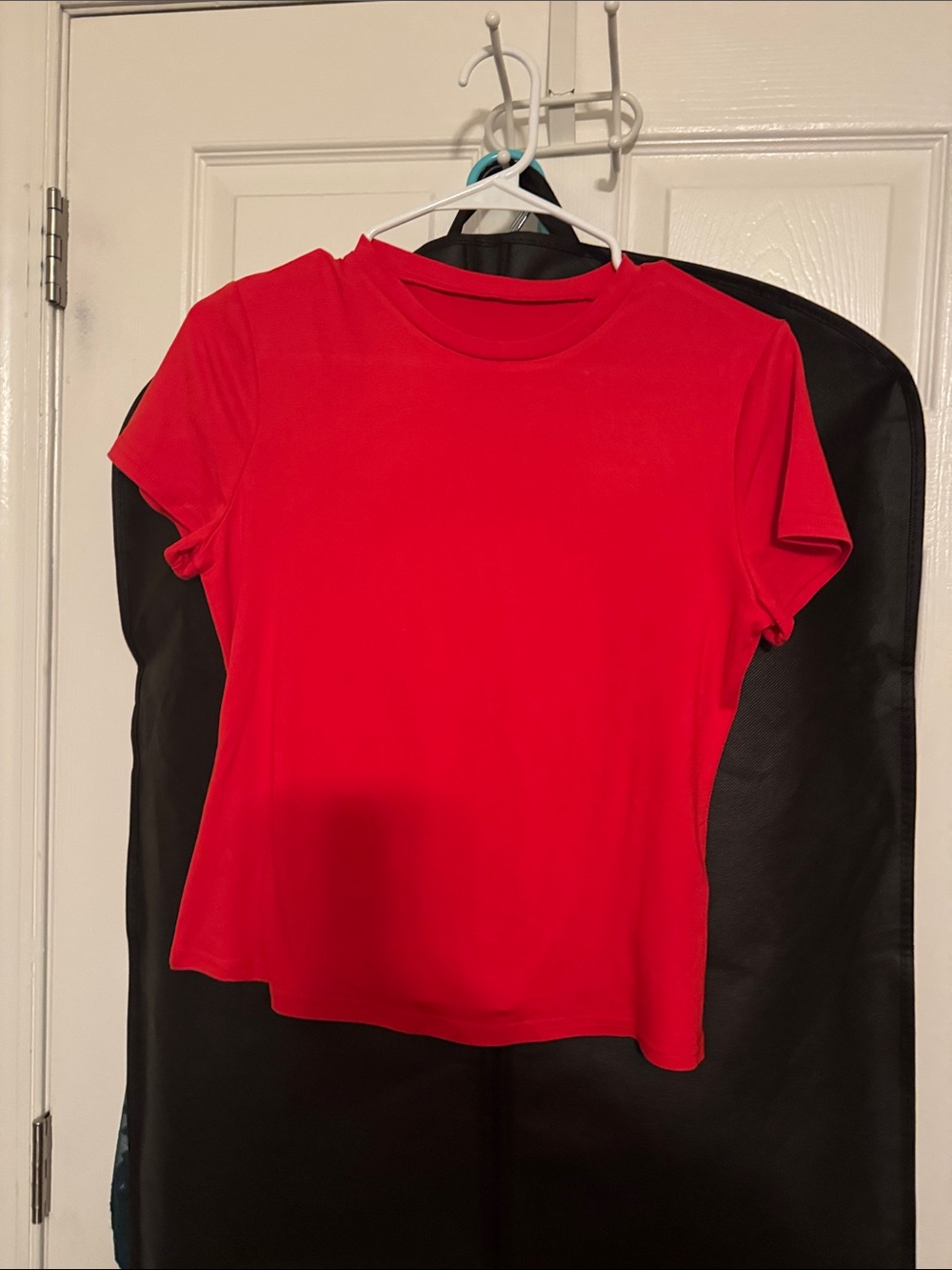 Women’s Classic Red Short-Sleeve Top